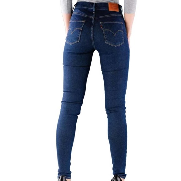 LEVI STRAUSS 720 High Rise Super Skinny Blue Jeans 52797-0002 - Size 25 - Picture 2 of 13